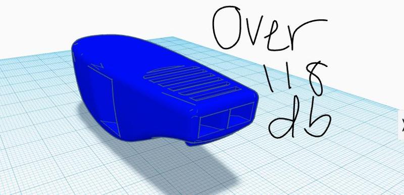 ULTIMATE SURVIVAL WHISTLE | V30 Whistle Key Chain Over 118 db!!!