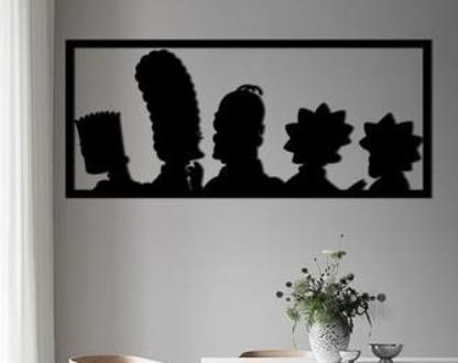 Simpsons Wall Art