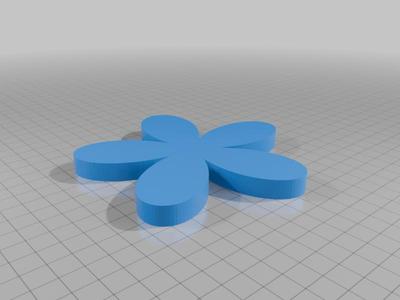 curva a 5 petali
