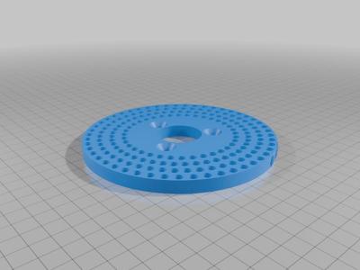 Van Norman style dividing plate