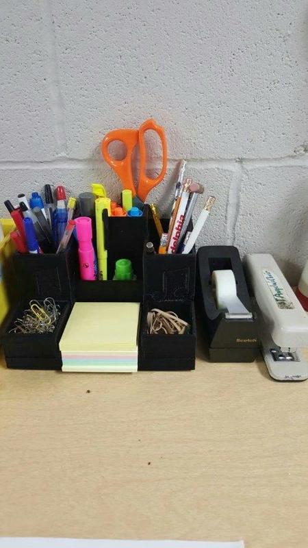 Desk Organizer w/music notes