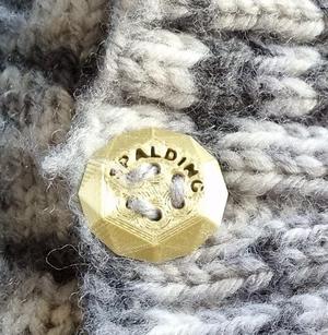 Diamond shaped button