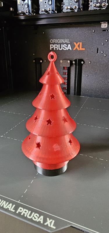 Weihnachtsbaum mit LED Teelicht / Christmas Tree With LED Tealight