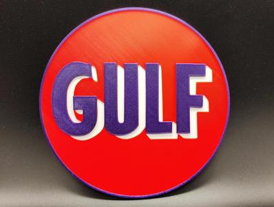 Vintage Gulf Sign - 3 Colors