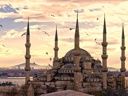 Istanbul Mosque Hueforge