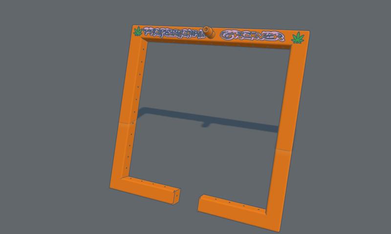 Drip irrigation ring(square)