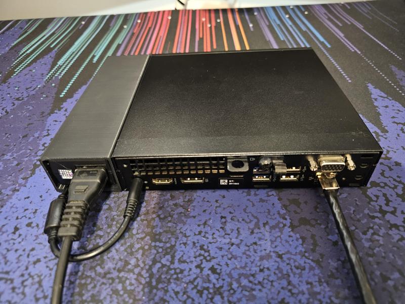 Optiplex power supply brick extension case