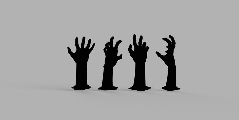 Zombie Hands Decoration
