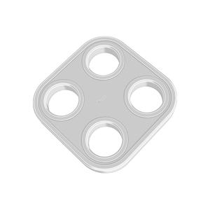 Plate SQR CRNR BU02x00.25 - SPN-PLT-0037