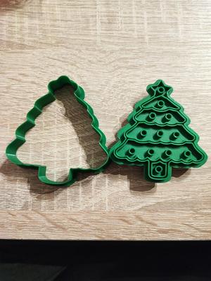 Christmas tree cookie cutter
