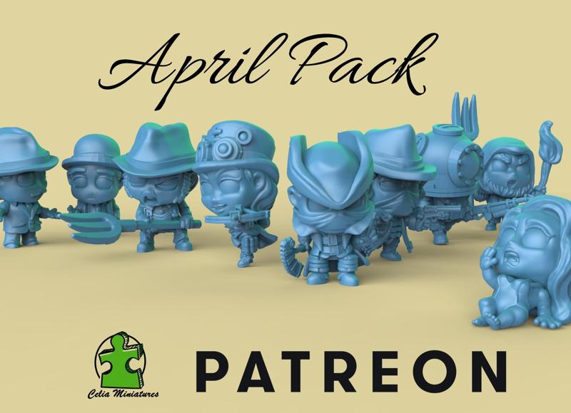 April heroes collection patreon