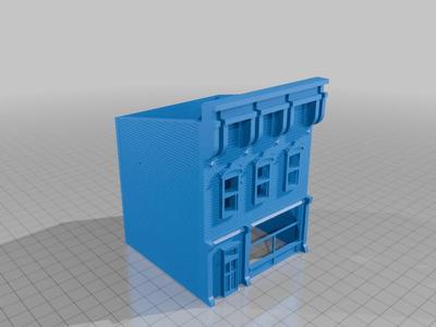 Random building I made (HO SCALE)