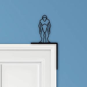 Yeti Door Corner Decor
