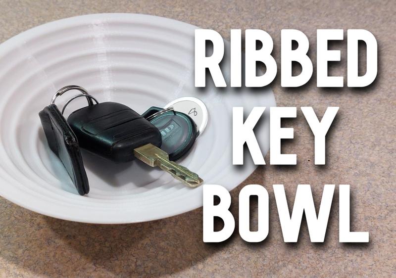 Ribbed Key Bowl