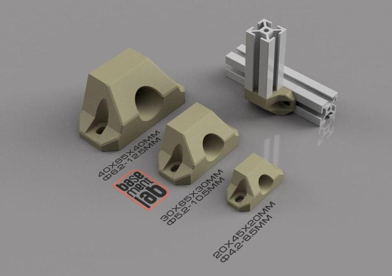 Profile Connector 90° for 2020 / 3030 / 4040 V/T-Slot Profile