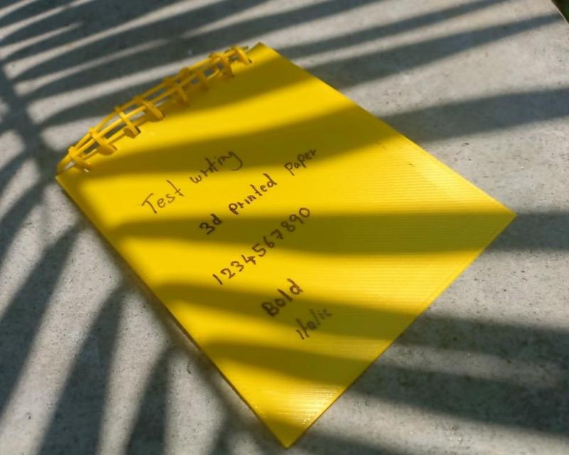 NOTEBOOK ( FULLY 3D PRINTABLE) - SCUBA DIVING EDITION