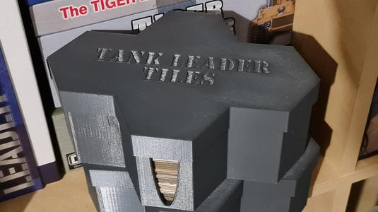 Tank Leader boardgame series tiles box