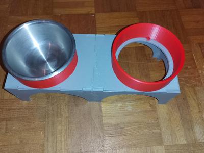 Rialzo per la ciotola del cane