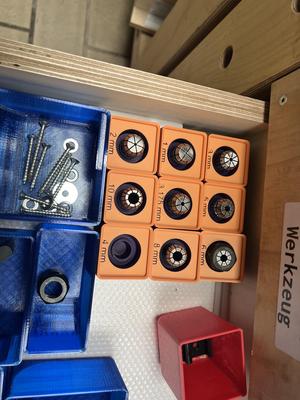 Gridfinity ER16 Collet Holder