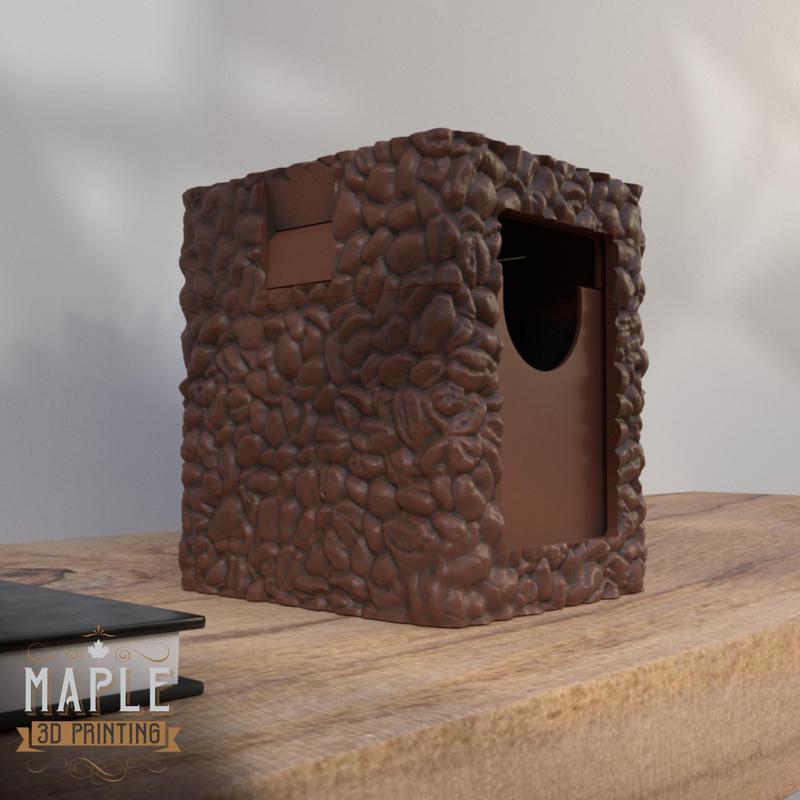 Snap Shut Deck Box - Coffee Beans