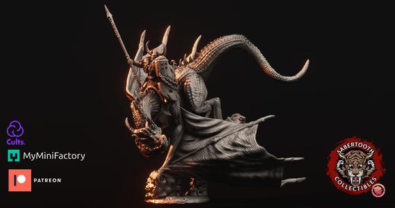 Corrupted Lord on Dragon