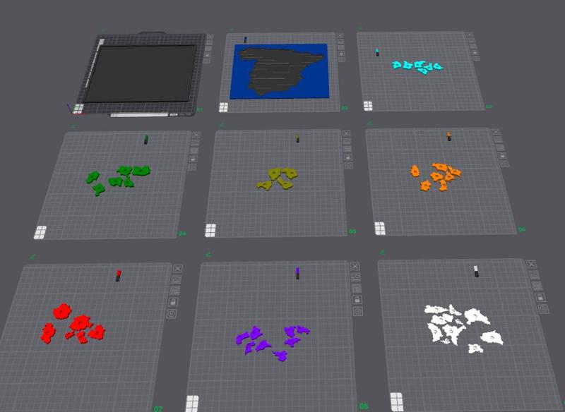 Puzzle regioni Spagna