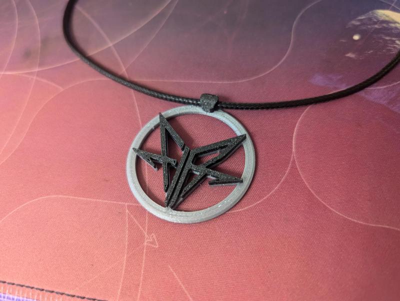 Falling In Reverse Necklace Pendant