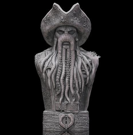 Davy Jones Bust (Pre-Supported)