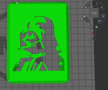 Darth Vader Qidi 4 plus tool head