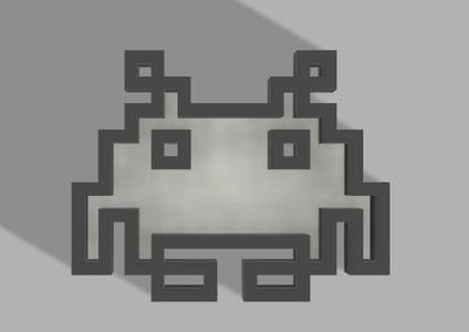 Space invaders videogames arcade
