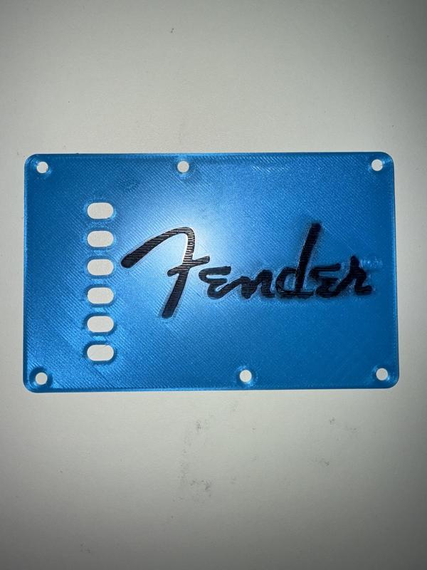 Fender Stratocaster Backplate