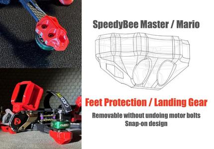 SpeedyBee Mario & Master Feet Landing Gear