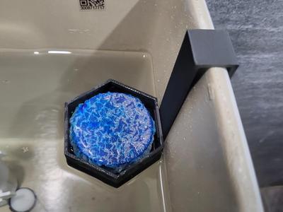 Custom Fit Toilet Cleaner Tablet Tray