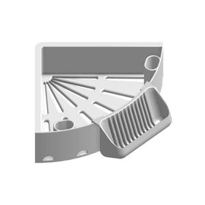 Seifenhalter für Duschregal