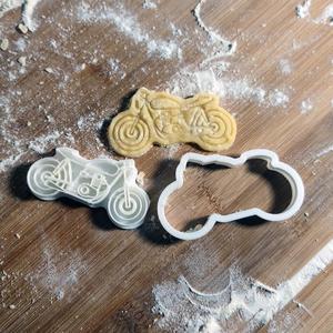 Motorcycle Scrambler Cookie Cutter