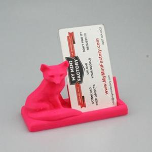 Mr Fox Says Business Card Holder