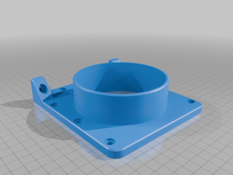 100mm Wall mounted blast gate