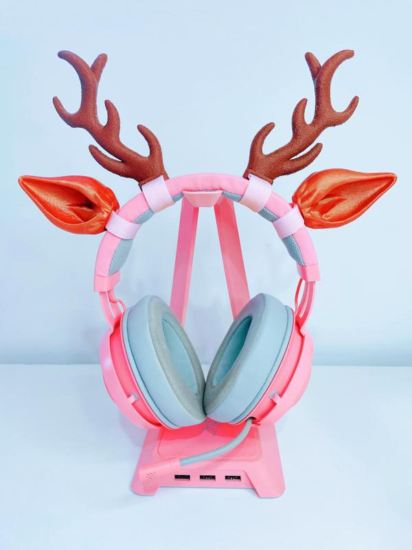 Deer Headset / Headphone Attachment / Accessory