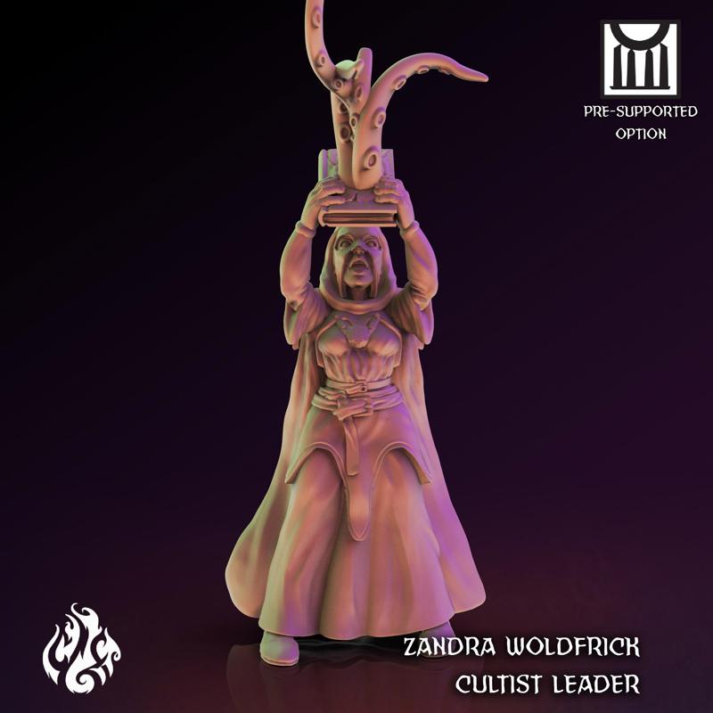 Zandra Woldfrick, Cultist Leader