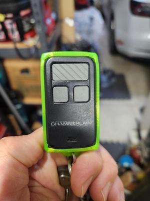 chamberlain 890max keychain remote cover