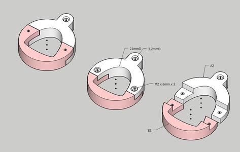 HAZET Tool Box Work Tray Ring