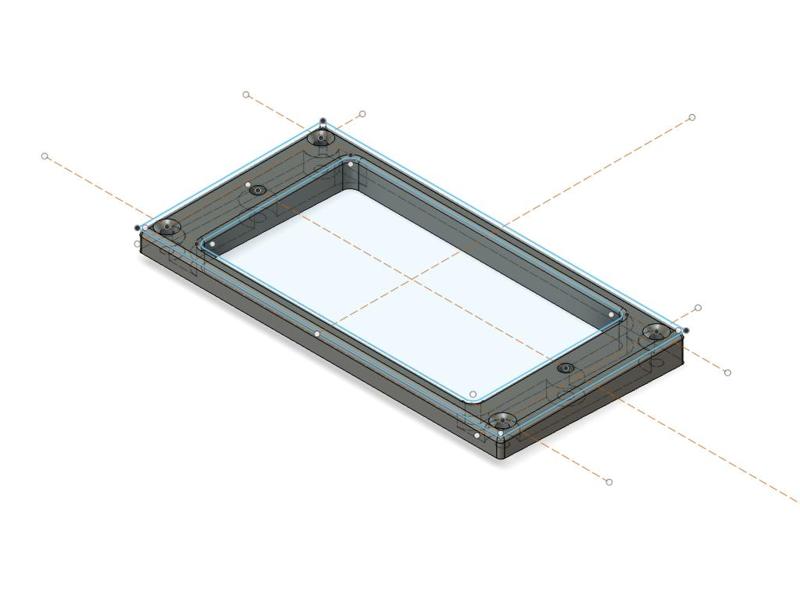 Humbucker mount plate