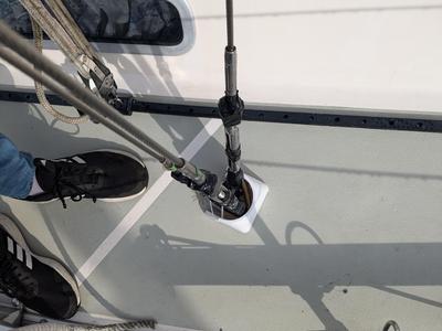 Leinenabweiser Hanse 333 line deflector Sailing
