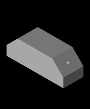 Corner mount for speaker