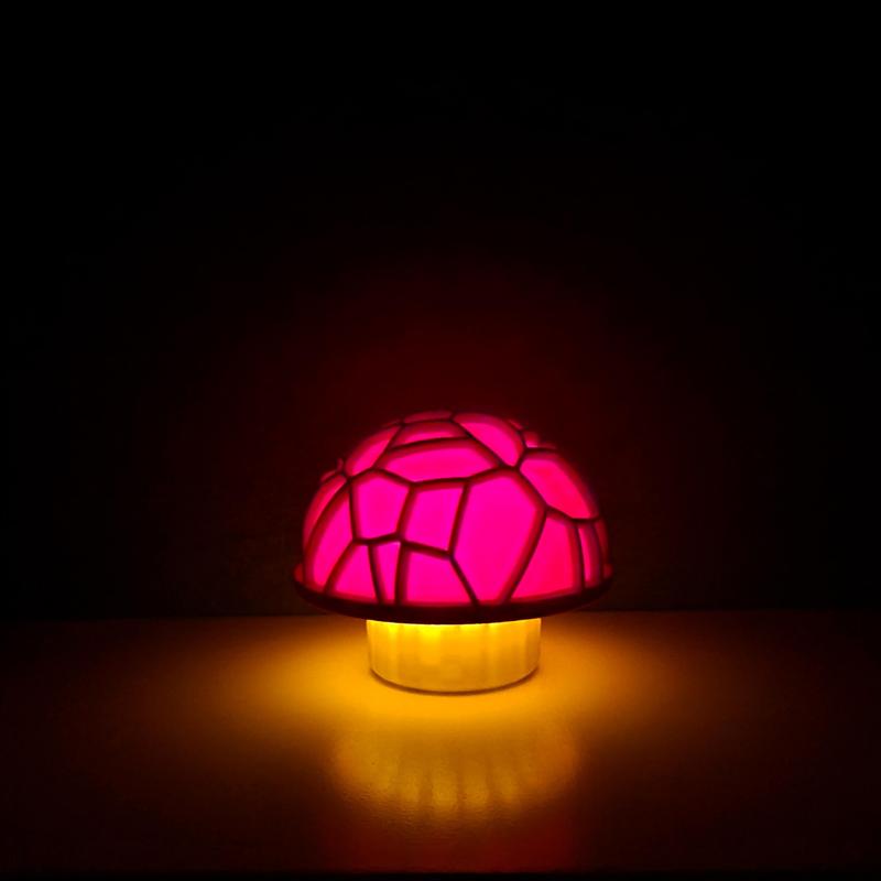Electric tealight mushroom 