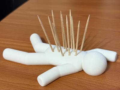 Dead Man Toothpick Holder