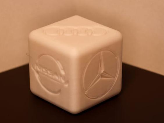 Dice Audi Nissan Mercedes Benz
