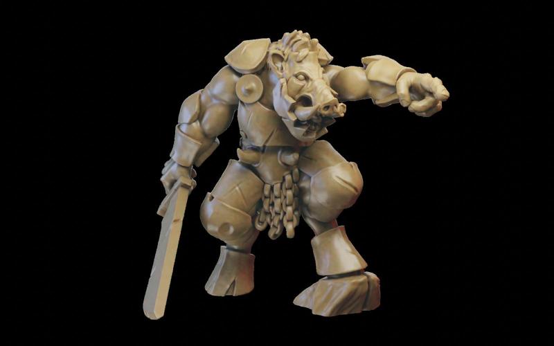 Boarc Boass Miniature (32mm)