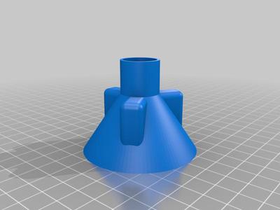 Funnel for PET Bottle with Fins