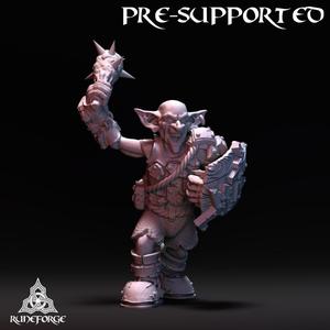 Classic Goblin - Club and Shield